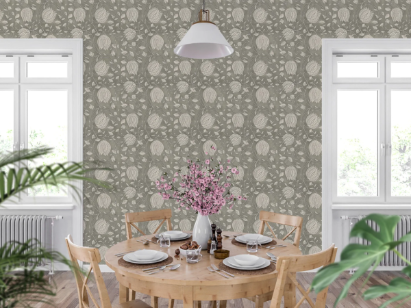 3Dininglotusblockprint-warmgrey