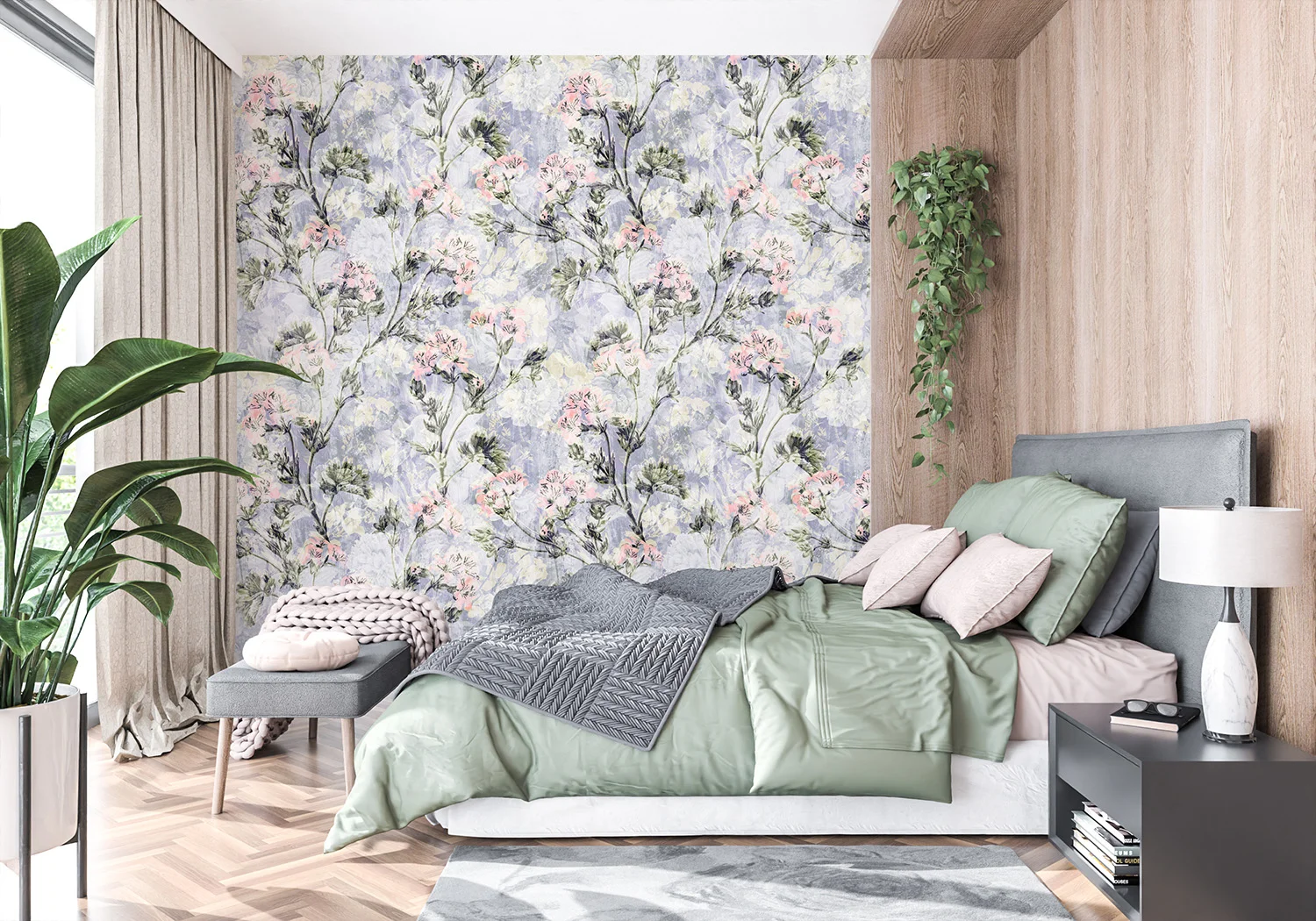 7BedroomFloral Impression