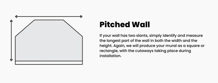 pitched-wall