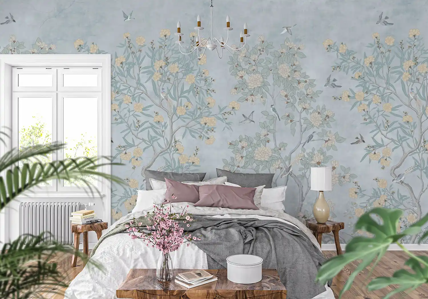 Chinoiserie, Mist Blue
