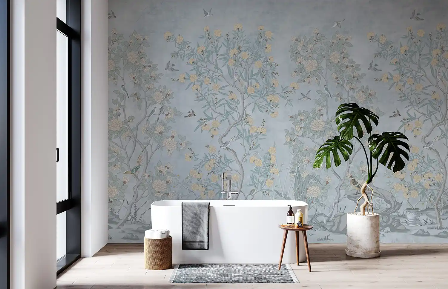 Chinoiserie, Mist Blue